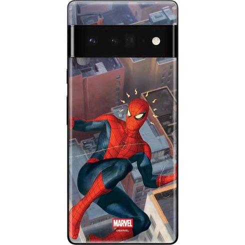 Marvel Spiderman Spidey Sense Google Pixel 6 Pro Skin